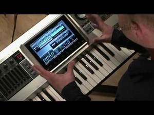 Roland Fantom-G - The Screen