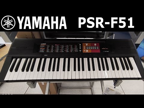 PSR F51 - YAMAHA REVIEW