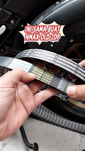 Vbelt Gates powerlink VS Michelin nmax old 2dp #shorts