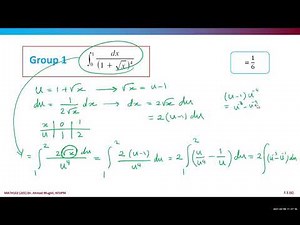 MATH102 Recitation Exercises, 5.5 and 6.1