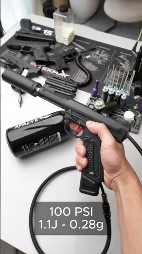 What Happens When You Increase PSI? | HPA Airsoft💥 #airsoft #hpa #gbb #airsoftcqb #fakegun