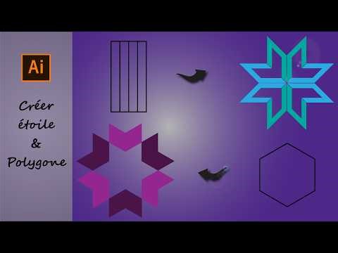 Comment créer une étoile et un polygone Short N°147-148 To Full Vidéo #abonnez_vous_merci #tutorial