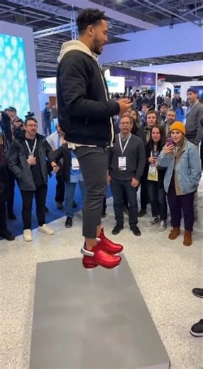 Sneakers that will Make you Fly ANYWHERE?! #technology #sneakers #shorts