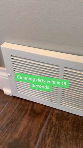 15 Second Spring Clean - Satisfying Vent Scrubbing
