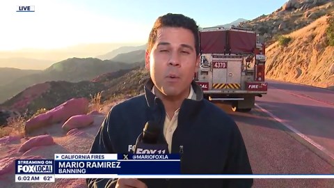 Crews near full containment of Wolf Fire in Riverside County