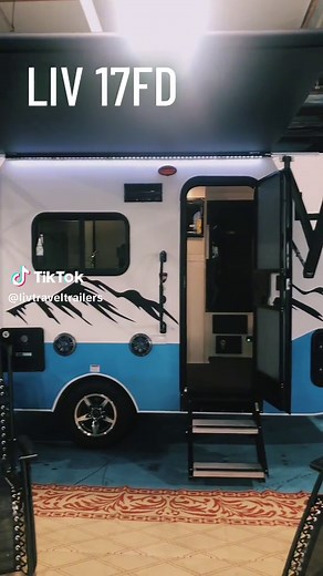 Introducing the new lightweight LIV 17FD! #traveltrailer #rvlife #rv #travel #camping #camp #outdoors