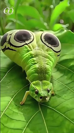 The Caterpillar That Turns Into a Snake #nature #insects #wildlife #science