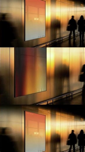 Framed Glass Poster Mockup Graphic Download