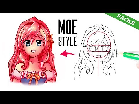 [TutoDessin] Comment dessiner un personnage de manga facilement | Style MOE | DÉBUTANT
