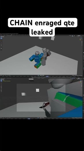 CHAIN enraged QTE sneak peak first and third pov #roblox #animation #chain #robloxanimation