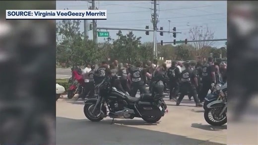 2 hurt in Florida shootout between biker gangs