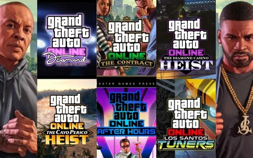GTAOL大型DLC回顾下集！你最喜欢的DLC是哪个呢？