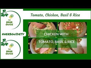 Tomato Basil Chicken and Rice|One Pot Chicken with Rice