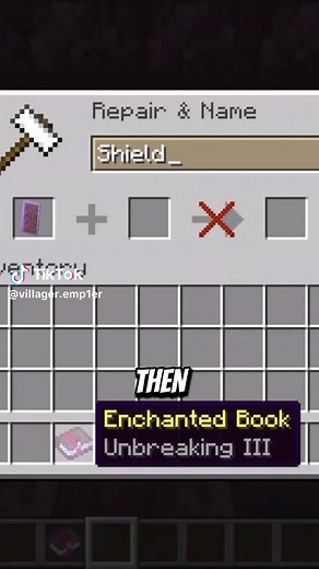 How to Enchant a Shield in Minecraft