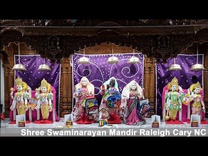 🔴 LIVE - ISSO Raleigh Cary NC Swaminarayan Mandir Darshan