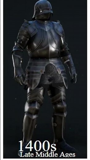 The Evolution of Medieval Armor. #medieval #medievalera #middleages #earlymedieval #medievalperiod