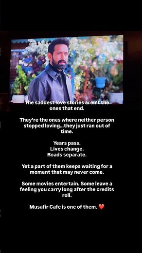 The love story that quietly breaks your heart 💔 Musafir Cafe | Netflix India #weekendbinge #netflix