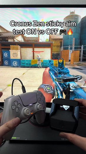 Cronus Zen sticky aim test ON vs OFF #cronuszen #fyp #warzone #blackops7 #bo7