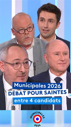 #municipales2026 : débat pour la conquête de Saintes. Un centre-ville à dynamiser, la sécurité, disposer des services d'éducation et de santé sont parmi les thèmes qui animent la campagne. #Saintes #CharenteMaritime #politique #sécurité | France 3 Nouvelle-Aquitaine