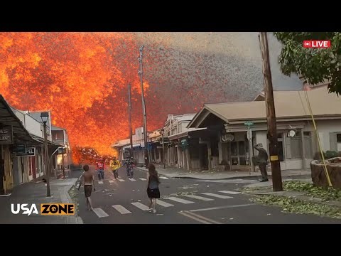 Kilauea's Massive Eruption! Hundreds of Homes Burned by Hot Lava, Threatening Many Lives