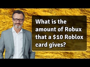 What is the amount of Robux that a $10 Roblox card gives?