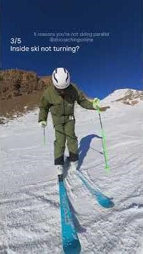Parallel skiing mistakes you should avoid!