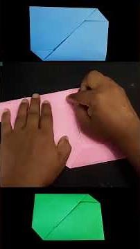 Easy DIY Envelope Paper Craft No Tools Needed #origami #shorts #craft