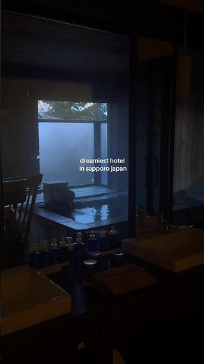 private onsen ryokan in sapporo, japan ♨️ #japan