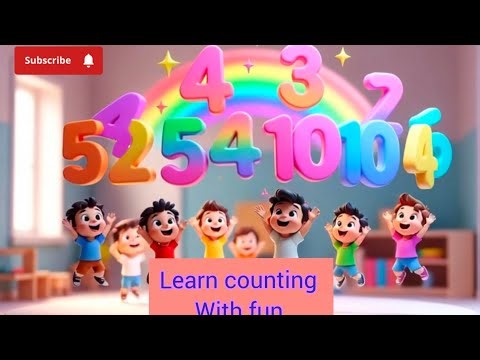 Big Colorful Numbers 1 to 20 🌈 | Counting Song for Preschool Kids