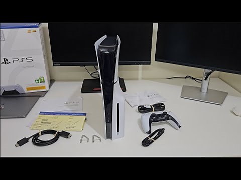 PS5 Slim Disc Edition Unboxing & Setup