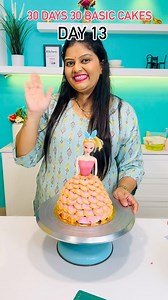 Day 13 of 30 days 30 Basic cakes series Today’s cake is mostly ordered cakes….Barbie doll Cake Nozzle used: R11 (Cake, cake session, cake series, cake designs, easy cake designs, cake decorating, Barbie doll cake, doll cake, Barbie cake designs, homemaker, home baking, bakery business) #tutucakes #bakery #bakerybusiness #cakedecorating #cakedesign #cakedecorating #barbie #barbiedoll | TUTU CAKES