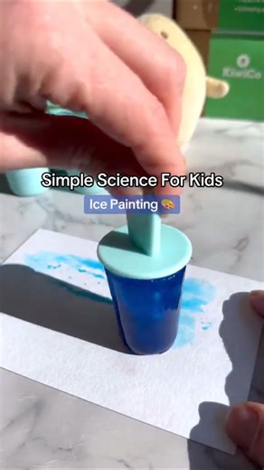 Simple Science - Ice Painting