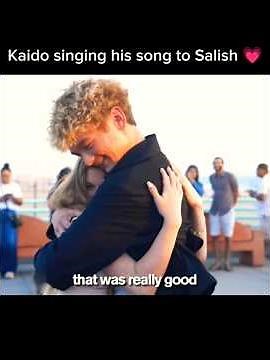 Kaido singing his song to Salish 😭💗#capcut #capcutholiday #shorts #edit #fypviral #viralvideo #fyp