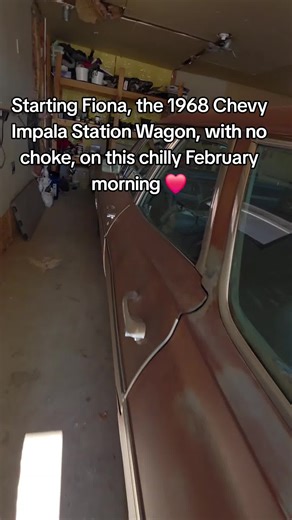 Cold Start of the 1968 Chevy Impala Station Wagon