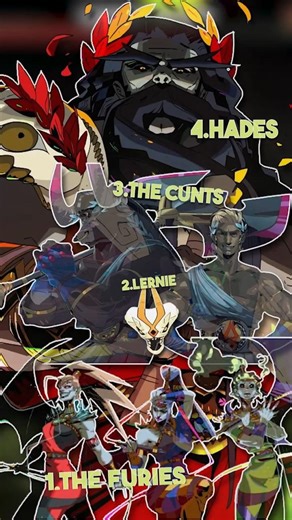 The main criticism for Hades are its BOSSES