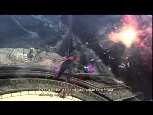 Bayonetta opening Clocktower battle sequence