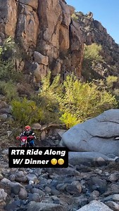 Join Next RTR Ride Alongs January 18th Singletrack And/Or Jan 19th ADV Ride $100 per day Byobike $250 per day with Bike Rental Includes Group Dinner after the ride and first round of beer on RTR :) . 18th Singletrack will be through Beaus favorite Skyline loop in East Phoenix, B class intermediate techncial singletrack, (will have some harder A spots that we will help eachother through if needed) ~about 5-6 hr ride . 19th ADV ride will be a true ADV friendly route. Staging in northern Scottsdale