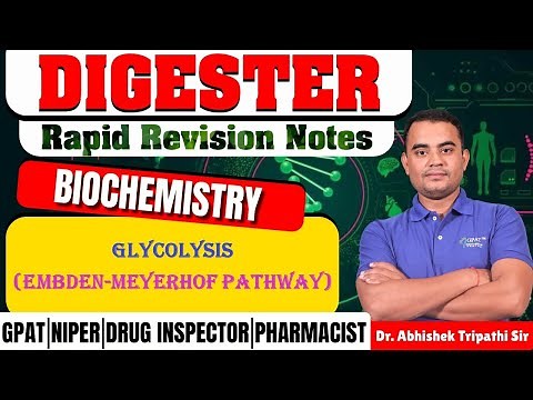 D-70 | Glycolysis (Embden-Meyerhof Pathway)- Biochemistry | Rapid revision notes #glycolysis