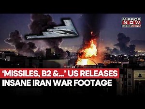 US Brings Out New High Precision Missiles, B2 Bombers To Iran War, Releases New Footage Of Combat