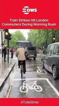London Commuters Scramble as RMT Tube Strike Paralyzes Major Underground Lines | DWS News | AC1C