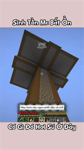 Sinh Tồn Mc Bất Ổn ( Tập 30 ) : Máy Farm Siêu Ảo Của Thằng Bạn #minecraft #gamemc
