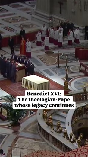 Three years ago today, Pope Benedict XVI was laid to rest in the Vatican. Let us pray for his peaceful repose as we look back on his life. 🙏 Watch the Vaticano Special now! 👉 https://bit.ly/3YJmMQJ | EWTN Vatican