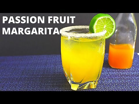 How To Make Passion Fruit Margarita | Passion Fruit Cocktail Recipe