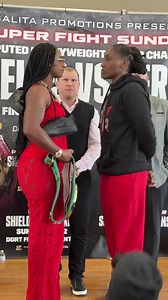 Claressa Shields vs Danielle Perkins Face Off Ahead Of Women's World Heavyweight Title Fight | Boxing News and Views
