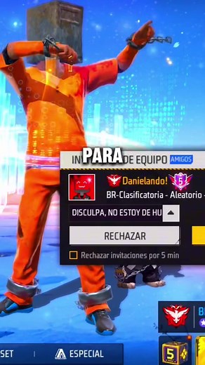 Encuentro con Influencer en Free Fire - Lobo Solitario