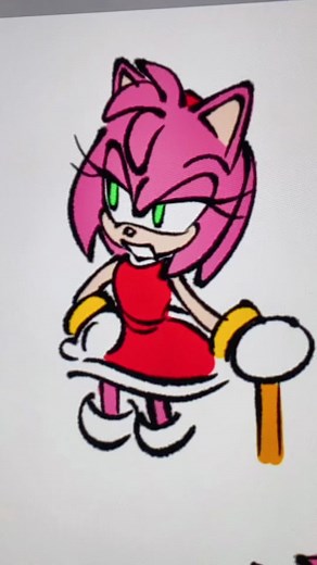 Amy and Knuckles: Sibling Vibes