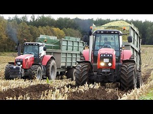 Straight Piped Massey Ferguson 8480 - Working Hard - Pure Sound