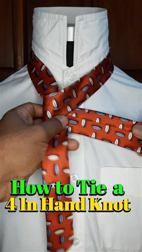 How to Tie a Four-In-Hand Knot Easily ! #fashion #lifestyle #tutorial #FourInHandKnot #fblifestylechallenge | Easy Tips Tech