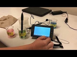 Cabled pH sensor Calibration with LabQuest