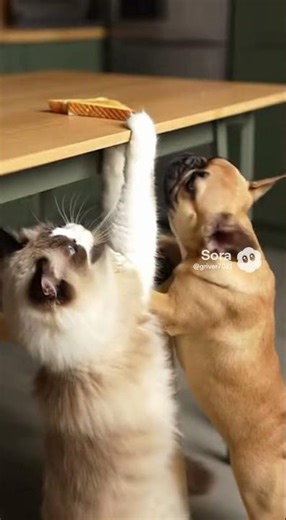 Cats and dogs snoring #cute #catbreed